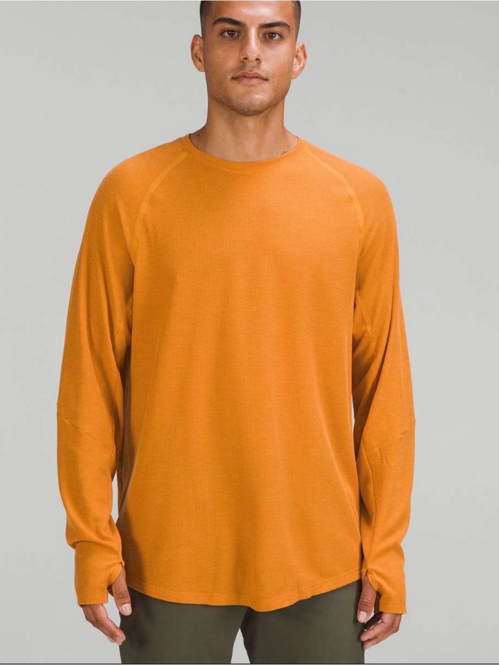 Lululemon Ventilated Hiking Long Sleeve Shirt
Autumn Orange